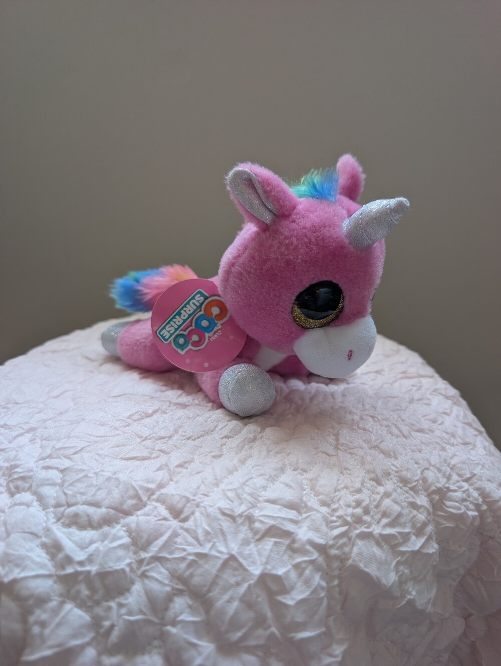 Coco Surprise™ Cone Plush Toy Spritz Pink Unicorn